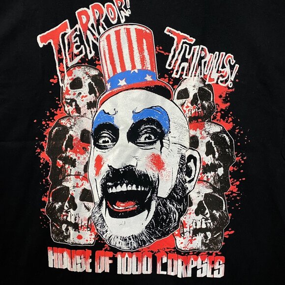 Rob Zombie House Of 1000 Corpses Graphic Design T-Shirt XL - Picture 2 of 4